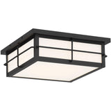 Sand Black Bensa Outdoor Ceiling Light by Eurofase