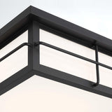 Sand Black Bensa Outdoor Ceiling Light by Eurofase
