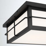 Sand Black Bensa Outdoor Ceiling Light by Eurofase