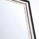 Black Cerissa Rectangular Mirror by Eurofase