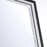 Black Cerissa Rectangular Mirror by Eurofase