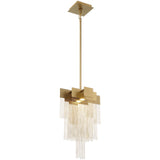 Gold Bloomfield Pendant Light by Eurofase