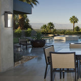 Small Black Venya Outdoor Wall Lamp by Eurofase