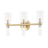 Tabitha Vanity Light By Mitzi - Aged Brass Large