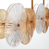 Plated Brass Sue-Anne Island Chandelier by Eurofase