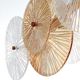 Plated Brass Sue-Anne Island Chandelier by Eurofase