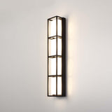 4 Light-Black Tamar Wall Light by Eurofase
