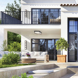 4 Light-Black Tamar Wall Light by Eurofase