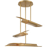 Gold Umura 6 Light Chandelier by Eurofase