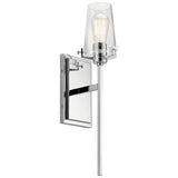Alton 1 Light Wall Sconce by Kichler, Finish: Chrome, Natural Brass, , | Casa Di Luce Lighting
