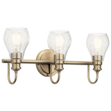 Greenbrier Bath Bar by Kichler, Finish: Bronze, Number of Lights: 3, | Casa Di Luce Lighting