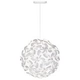 Lora Pendant by UMAGE, Finish: Black, White, Size: Medium, X-Large, | Casa Di Luce Lighting