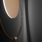 Matt Champagne Enso Pendant Light by Italamp