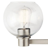 Harmony Bath Bar by Kichler, Finish: Nickel Brushed, Olde Bronze-Kichler, Number of Lights: 2, 3, 4, | Casa Di Luce Lighting