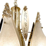 Crystal Moon Chandelier by IDL, Title: Default Title, , | Casa Di Luce Lighting