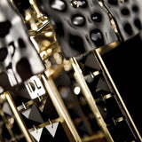 Crystalline Suspension by IDL, Color: Transparent, White, Red, Black, Finish: Chrome, Light Gold-IDL, | Casa Di Luce Lighting