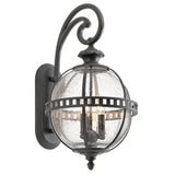 Halleron Outdoor Wall Light by Kichler, Number of Lights: 3, , | Casa Di Luce Lighting