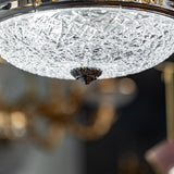 Chrome Picasso Chandelier by Possoni