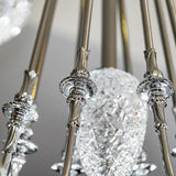 Chrome Picasso Chandelier by Possoni