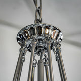 Chrome Picasso Chandelier by Possoni