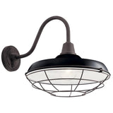 Black Pier Outdoor Wall Light by Kichler