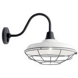 White Pier Outdoor Wall Light by Kichler