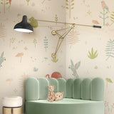 Gold Plated and Glossy Black Diana Wall Lamp by Delightfull