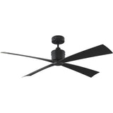 Midnight Black/Midnight Black Launceton 56 Ceiling Fan by Monte Carlo Fans