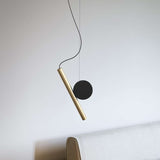 Doi Suspension By Luceplan, Finish: Brass