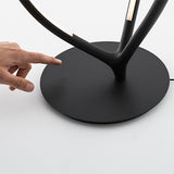 Arrival Table Lamp By Artemide, Finish: Black