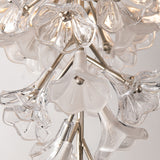 Jasmine Chandelier By Corbett, Finish: Silver Leaf