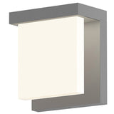 Glass Glow Indoor-Outdoor Sconce By Sonneman Lighting, Finish: Textured Gray