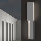 Incavo Indoor-Outdoor Wall Light By Sonneman Lighting, Finish: Textured White, Size: Large