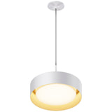 Echo Pendant Light By Studio M, Finish: White Gold, Size: Small