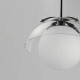 Domain Pendant Light By Studio M, Funish: Black Chrome