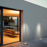 Luci Floor Lamp By Pablo, Finish: Brass