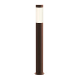 Round Column LED Bollard By Sonneman Lighting, Size: Large, Finish: Textured Bronze