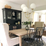 Carrie Chandelier by Mitzi, Finish: Brass Aged, Nickel Polished, Polished Copper-Mitzi, , | Casa Di Luce Lighting