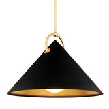 Charm Pendant by Corbett, Finish: Black, Size: Large, | Casa Di Luce Lighting