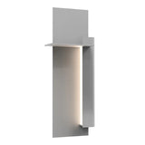 Backgate Indoor-Outdoor Sconce By Sonneman Lighting, Size: Medium, Finish: Textured Gray, Orientation: Right