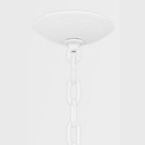 Cate Chandelier By Troy Lighting, Size: Small, Finish: Gesso White