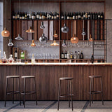 Flask A Suspension by Diesel Living with Lodes, Color: Metallic Black-Diesel, Mineral Sand-Diesel, Canopy Color: Matt Black, Matt White, Chrome, | Casa Di Luce Lighting