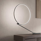 Black Poise Table Lamp by Kundalini