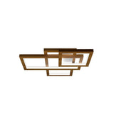 Frame Ceiling Light by Accord, Color: Teak-Accord, Size: Small, Medium, Large, | Casa Di Luce Lighting