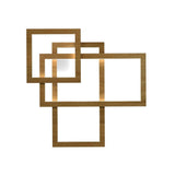 Frame Wall Sconce by Accord, Color: Matte Black, Imbuia-Accord, White, Louro Frejo-Accord, Teak-Accord, Cappuccino-Accord, American Walnut-Accord, Gloss Black-Accord, Iredescent White-Accord, Light Pink-Accord, Gold, Teal-Accord, Olive Green, Ferrari Red-Accord, Copper, Bronze, Maple-Accord, Pale Gold-Accord, Lead Grey-Accord, Satin Blue-Accord, Size: Small, Medium, Large, | Casa Di Luce Lighting