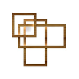 Frame Wall Sconce by Accord, Color: Matte Black, Imbuia-Accord, White, Louro Frejo-Accord, Teak-Accord, Cappuccino-Accord, American Walnut-Accord, Gloss Black-Accord, Iredescent White-Accord, Light Pink-Accord, Gold, Teal-Accord, Olive Green, Ferrari Red-Accord, Copper, Bronze, Maple-Accord, Pale Gold-Accord, Lead Grey-Accord, Satin Blue-Accord, Size: Small, Medium, Large, | Casa Di Luce Lighting