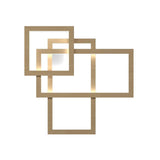 Frame Wall Sconce by Accord, Color: Matte Black, Imbuia-Accord, White, Louro Frejo-Accord, Teak-Accord, Cappuccino-Accord, American Walnut-Accord, Gloss Black-Accord, Iredescent White-Accord, Light Pink-Accord, Gold, Teal-Accord, Olive Green, Ferrari Red-Accord, Copper, Bronze, Maple-Accord, Pale Gold-Accord, Lead Grey-Accord, Satin Blue-Accord, Size: Small, Medium, Large, | Casa Di Luce Lighting