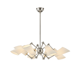 Buckingham Chandelier by Hudson Valley, Finish: Brass Aged, Nickel Polished, Old Bronze-Mitzi, Number of Lights: 8, 12, | Casa Di Luce Lighting