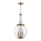 Aged Brass Pierce Pendant by Hudson Valley