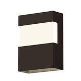 Band LED Indoor-Outdoor Wall Sconce by Sonneman, Finish: White, Grey, Bronze, Size: Small, Medium, Large, | Casa Di Luce Lighting